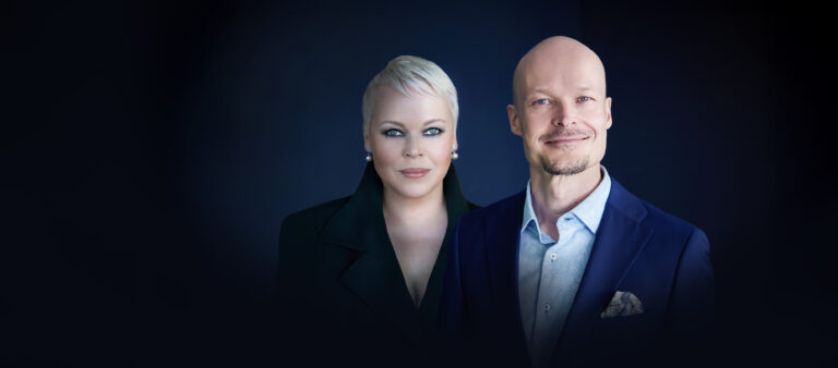 Johanna ja Ville Rusanen.