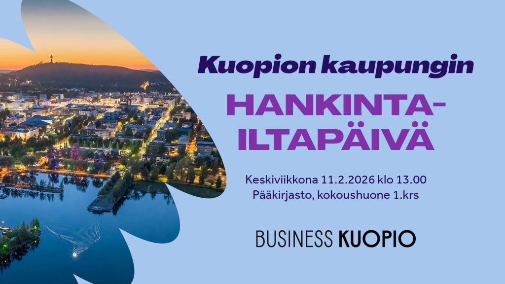 Kuopion kaupungin hankintailtapäivä 11.2.2026 klo 13