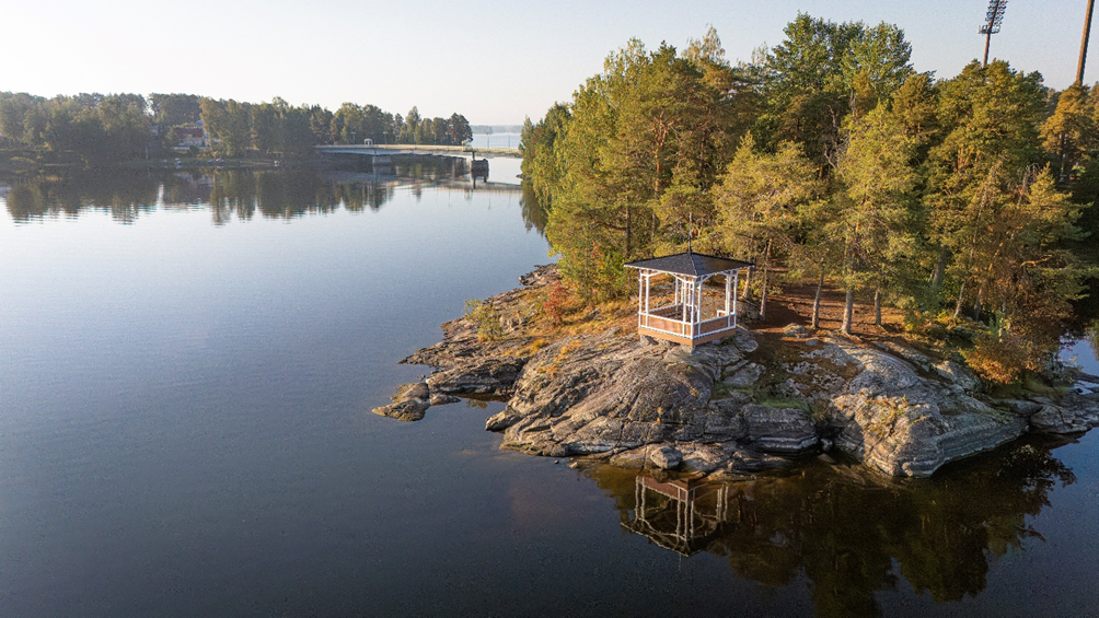 Peräniemi kesällä.
