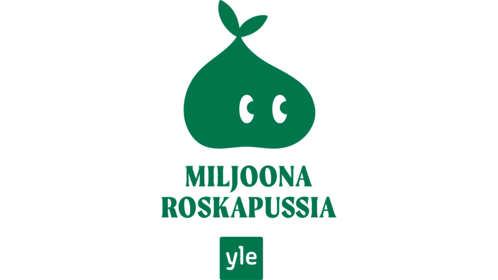 Miljoona roskapussia -kampanjan logo