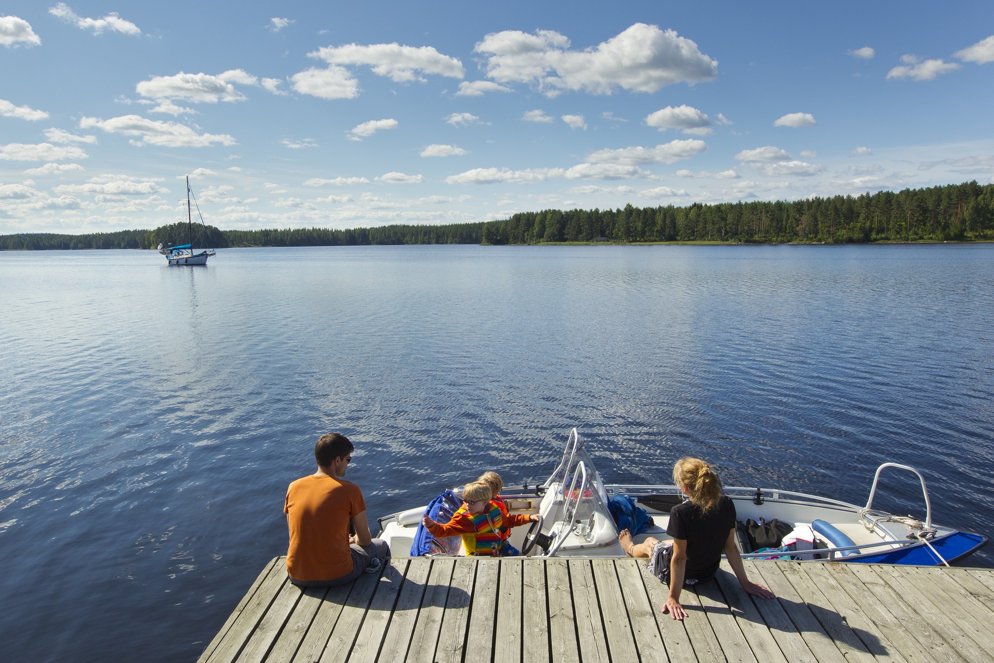 Guided Exercise In Verhmersalmi Kuopio