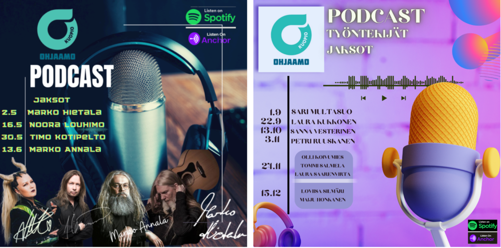 Ohjaamo pod cast mainoskuva