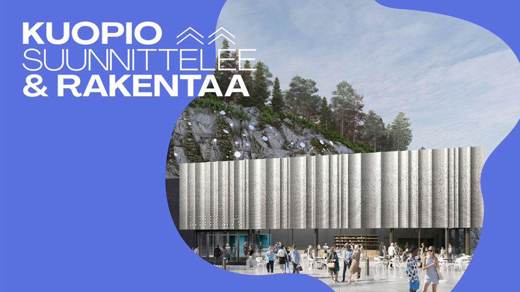 Kuopio suunnittelee ja rakentaa -julkaisun kansikuva.